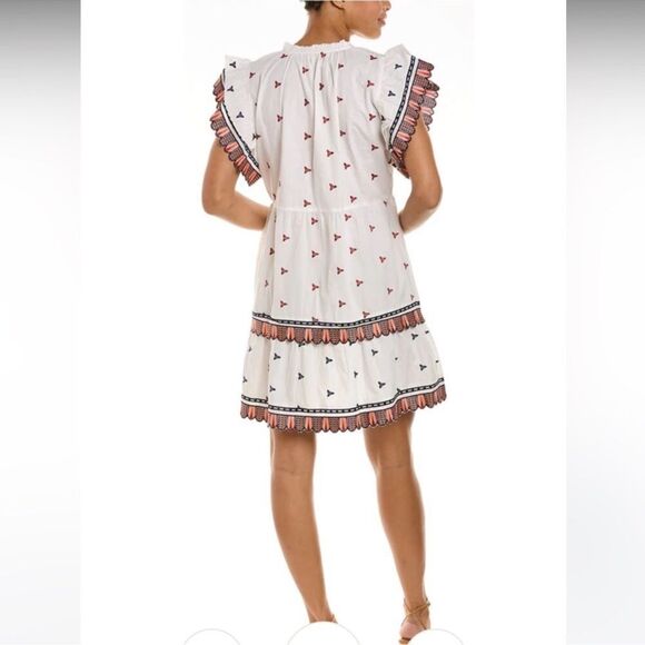 Marie Oliver Gia Embroidered Dress Size Small - Picture 9 of 12